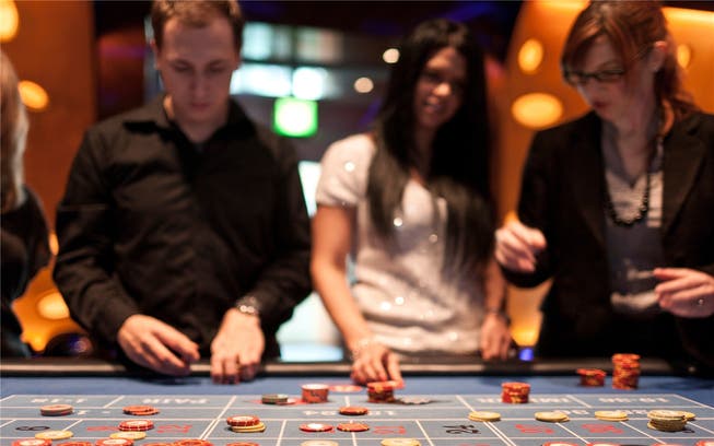 Das Badener Casino büsste im vergangenen Jahr an Umsatz ein und wurde von Zürich überholt, gehört aber noch immer zu den grössten Spielbanken des Landes. KEY