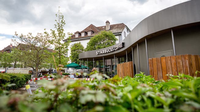 Das Starbucks in der Aarauer Innenstadt