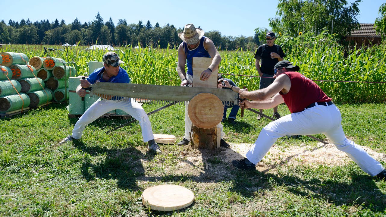 1. Woodchopping Competition in Lüsslingen