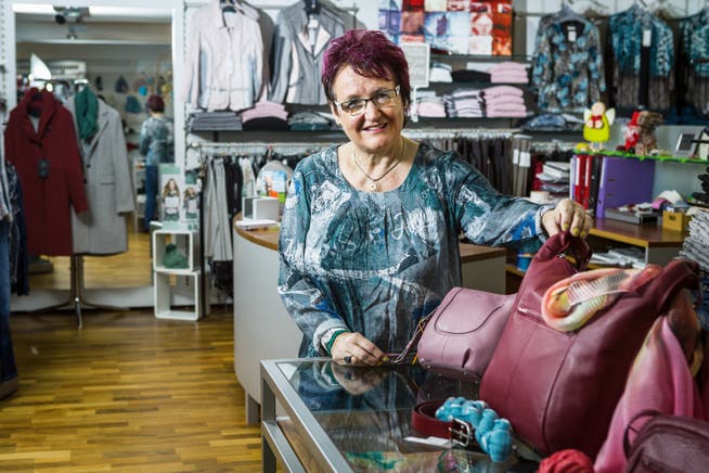 Erika Johler schliesst ihr Mode-Geschäft in Schafisheim.