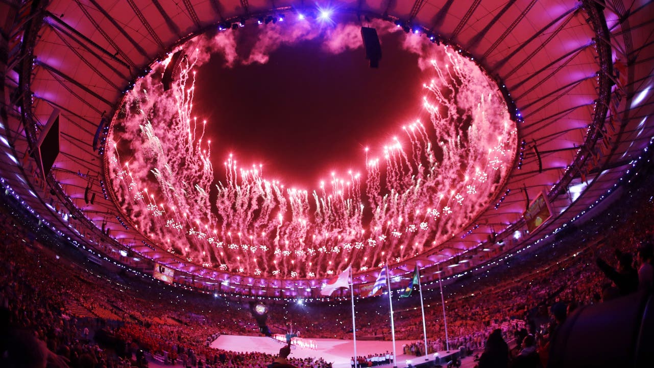 Impressionen von der Abschlussfeier der Olympischen Spiele von Rio de Janeiro