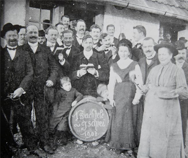 Im Jahr 1907 wurde das Fest des geheimnisvollen Bachtelengschrei gefeiert.