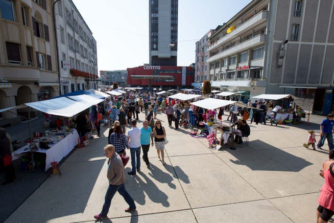 Die Stiftung Schmelzi organisiert einen Flohmarkt. (Archiv)