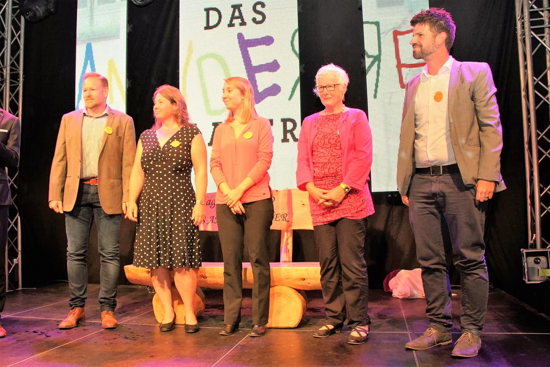 Der Vorstand des neuen Vereins (v.l.): Christoph Büschi, Andrea Beer, Melissa Aerni, Sylvia Sailer und Silvan Riccio.
