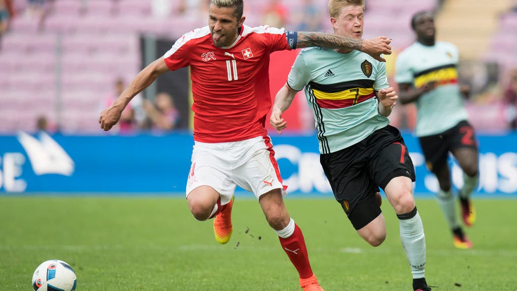 Die schönsten Fotos vom Testspiel zwischen der Schweiz und Belgien