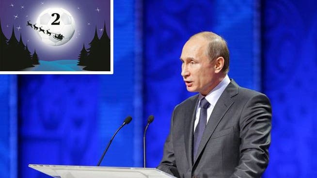 Russland: Für Putin zählt erst die WM 2018 im eigenen Land.