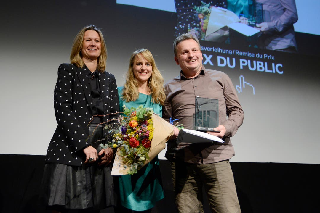 Prix de Public «Docteur Jack» (v.l.) Elke Guhl, Seraina Rohrer, Benoît Lange.
