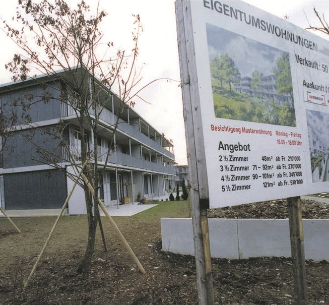 Hauseigentümer betroffen: Der Eigenmietwert ist im Aargau gestiegen. KEYSTONE