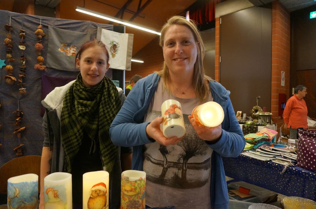 LED-Kerzen für Alters- und Pflegeheime in denen offenes Feuer nicht erlaubt ist gibt es bei Monika Karrer und Tochter Pamela zu kaufen