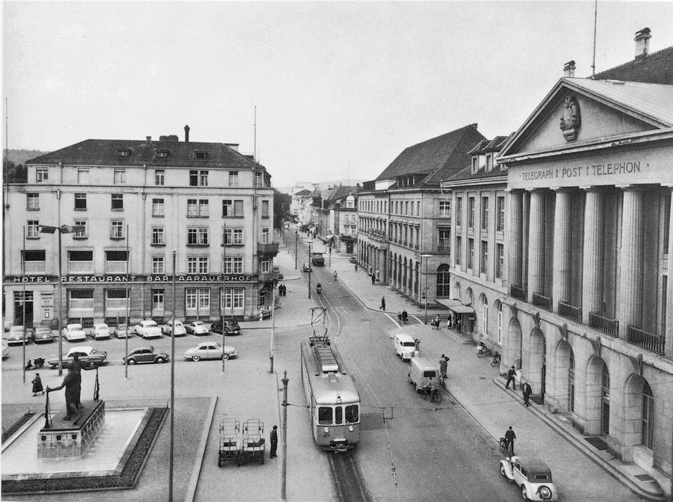 Historische Ansichten vom Hotel Aarauerhof