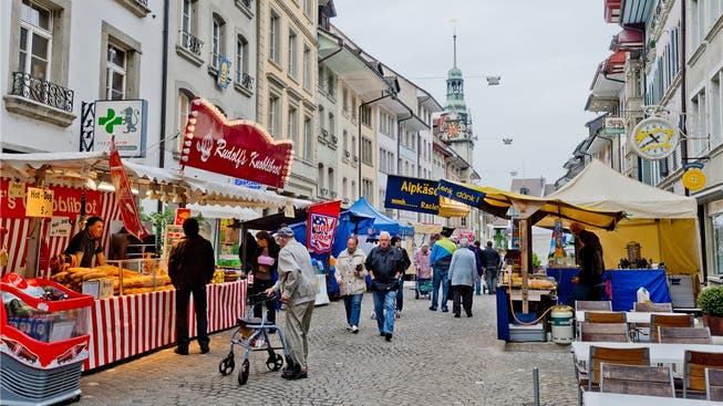 Der Maimarkt 2013 in Lenzburg