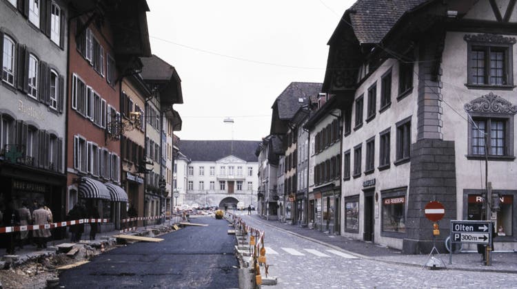 Breitere Trottoirs, frische Strasse: Der Zugang zur Altstadt wird aufgewertet