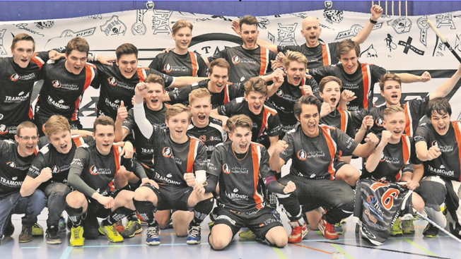 Die U21-Junioren von Unihockey Mittelland feierten am letzten Wochenende den Aufstieg in die höchste Spielklasse.