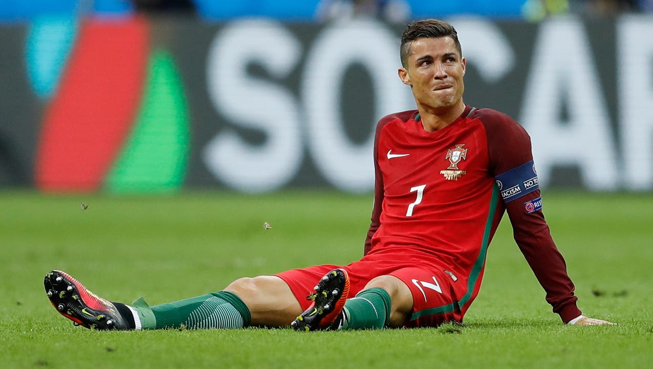Ronaldo ahnt, es ist vorbei für ihn.