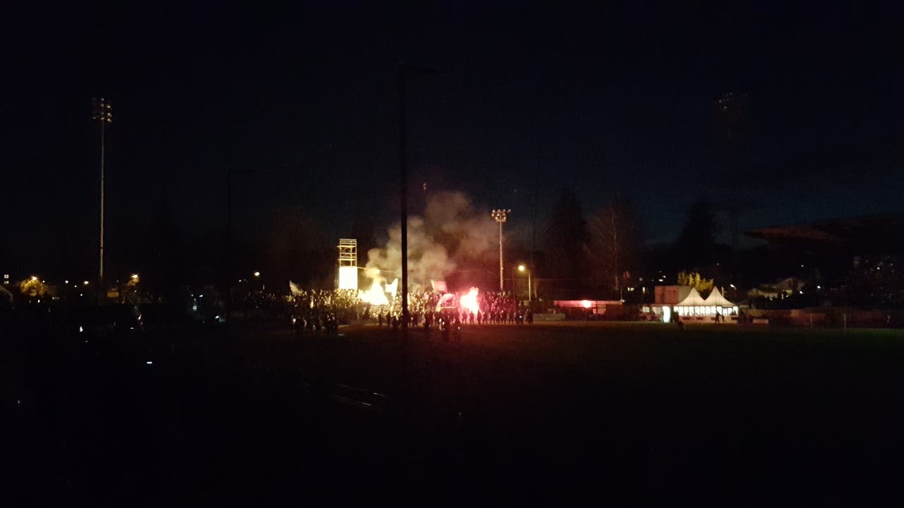 Stromausfall vor dem Spiel FC Aarau - FCZ