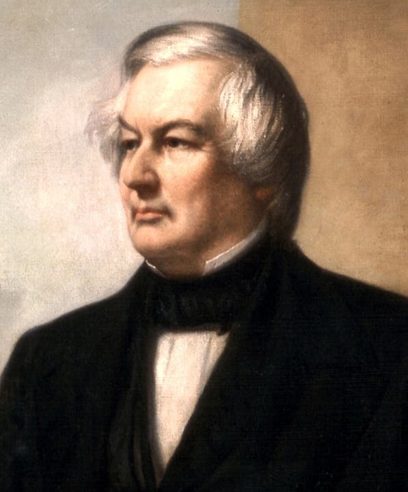 Millard Fillmore (1850-1853) Ein Kompromiss zwischen den Interessen der sklavenhaltenden Südstaaten und des freien Nordens verhindert vorerst die sich abzeichnende Sezession. Fillmore wird von seiner Partei nicht mehr für eine weitere Amtsperiode nominiert.