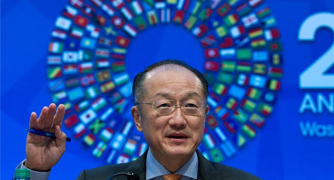 Weltbank-Präsident Jim Kim tritt seine zweite Amtszeit an. AP/Keystone