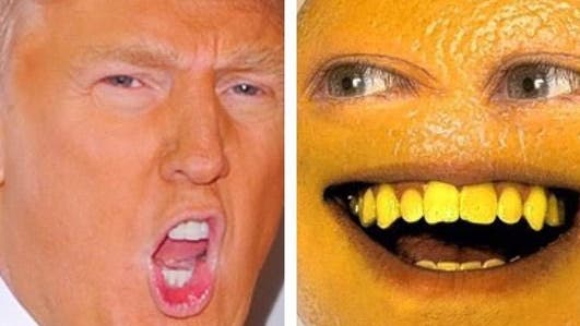 Trumps Hautfarbe mit einer Orange verglichen. Den Spöttern ist mittlerweile das Lachen vergangen.