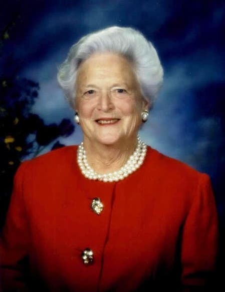 Die 43. First Lady: Barbara Bush Amtszeit: 1989 - 1993