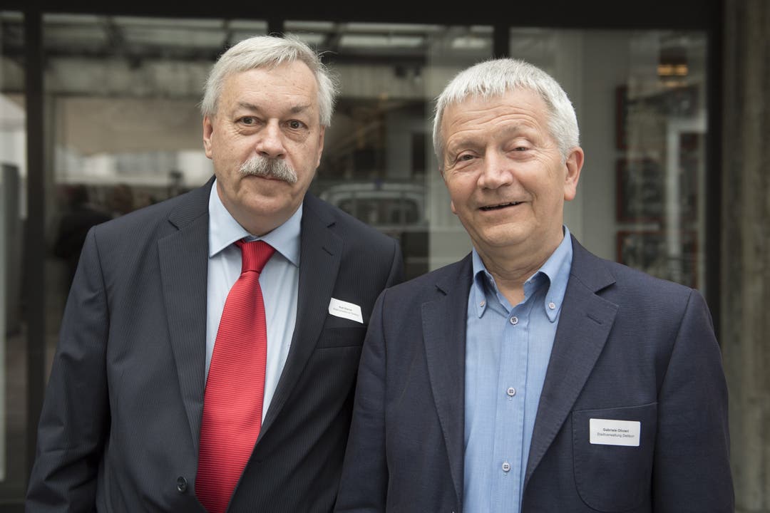 Rolf Steiner, aktueller Kantonsratspräsident (SP) und Gabriele Olivieri, Dietiker CVP-Gemeinderat