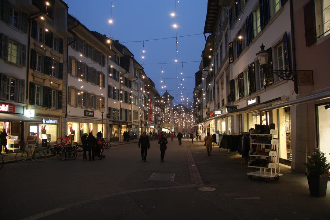 Weihnachtsstimmung in Solothurn