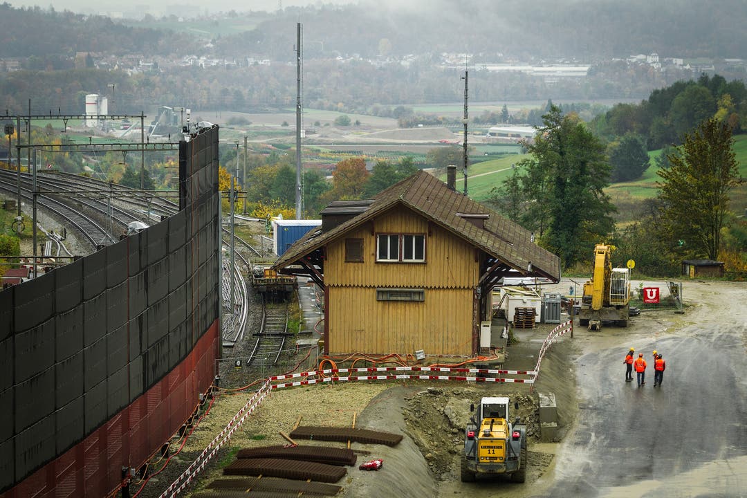 Baustellenbegehung Bözbergtunnel