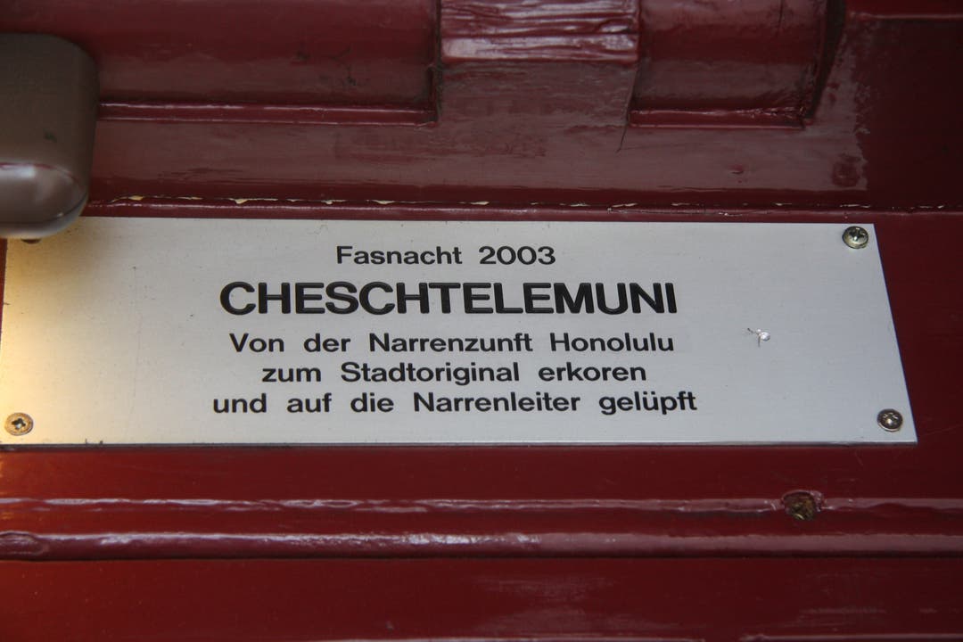 Vor 13 Jahren wurde der Cheschtelemuni zur historischen Fasnachtsfigur erhoben.