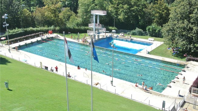 Das Badener Freibad wurde 1934 erbaut. Es zählt pro Jahr 100'000 Gäste.