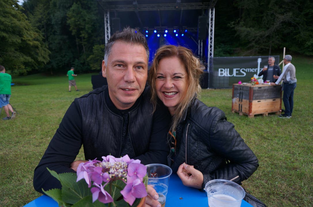 Marco und Sabina Bof aus Merenschwand sind zum ersten Mal am Open Air im Grüene.