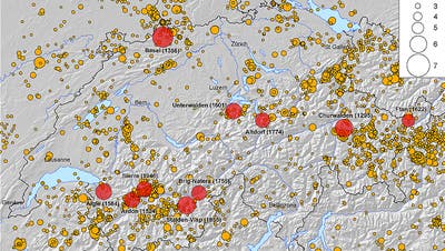 Das stärkste Erdbeben der Schweizer Geschichte würde heute mehrere Tausend Menschen töten