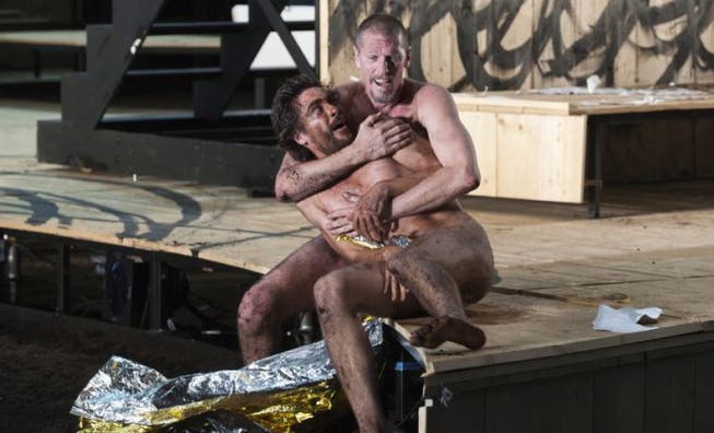 Von wegen gesittet: Shakespeare-Stücke («King Lear») kokettieren mit Homoerotik. Foto: Laif/Jean-Marc Zaorski