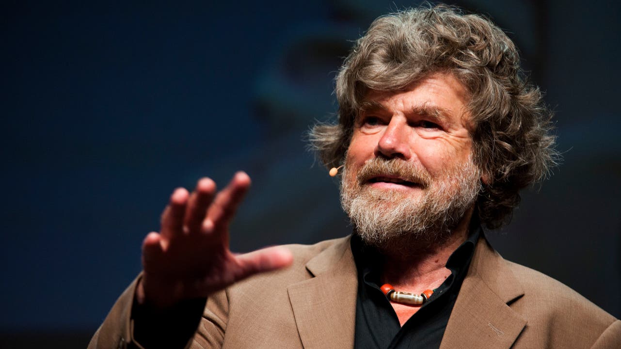 Reinhold Messner Der Bergsteiger sprach 2012 über Risiken.