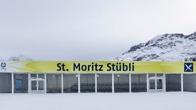 Das Restaurant «St. Moritz Stübli» noch vor seiner Eröffnung.