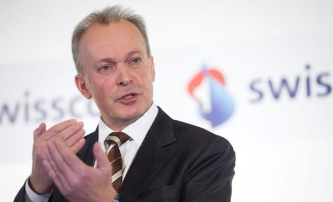 Urs Schaeppi will als Swisscom-CEO mit SRG und Ringier ein Joint Venture eingehen. Foto: Keystone
