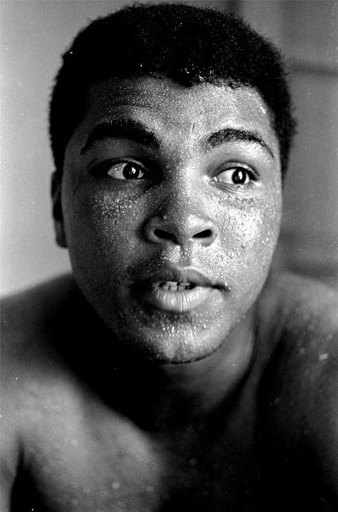 Ein Bild aus dem Training, das Ali abseits des Rampenlichts zeigt.