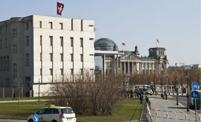 Schweizer Botschaft in Berlin. Foto: Keystone