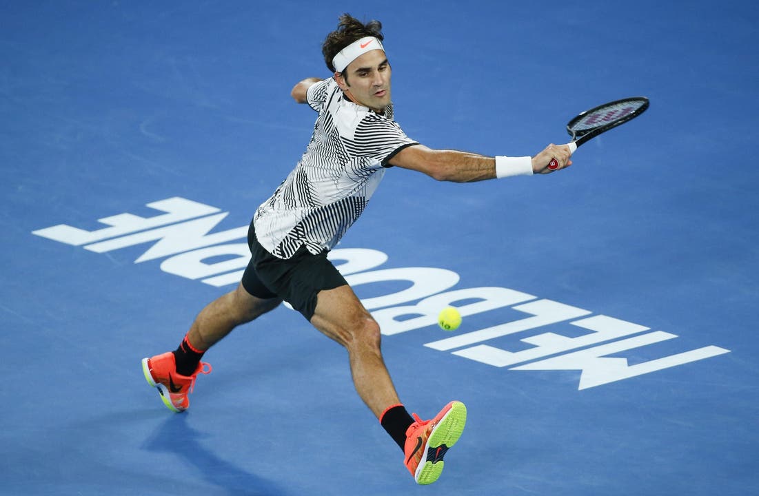 Federer scheint geistig in der Kabine geblieben zu sein – es passte nichts mehr, vor allem auf der Vorhand.