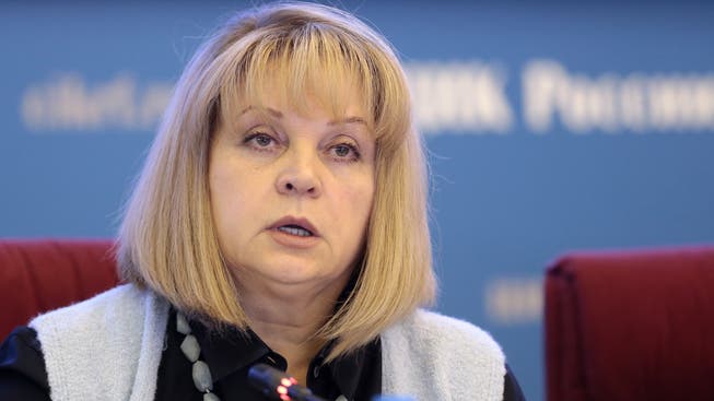 Ella Pamfilova sieht die Wahlen in Russland lediglich als "ziehmlich rechtsmässig".