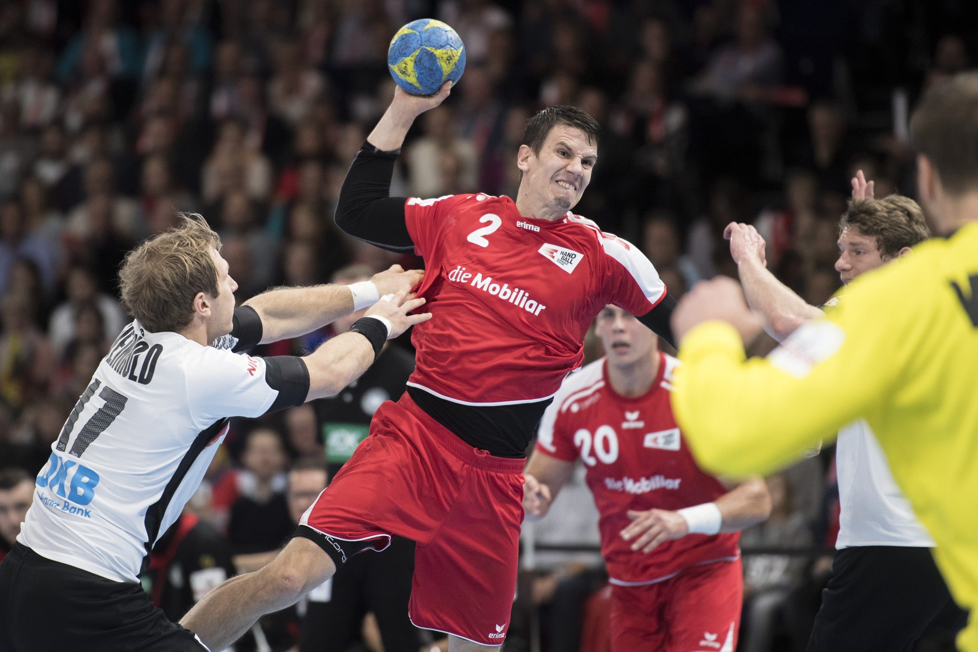 Bildstrecke - Handball Schweiz Deutschland 5. November