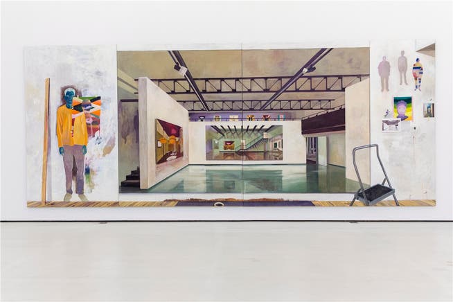Martin Kaspers «Sur les murs» ist ein Suchbild im Suchbild, das mit den Wirklichkeiten spielt.