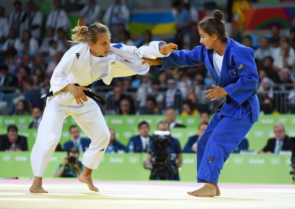 Majlinda Kelmendi gewinnt für Kosovo das erste Olympiagold in der Geschichte des Landes.