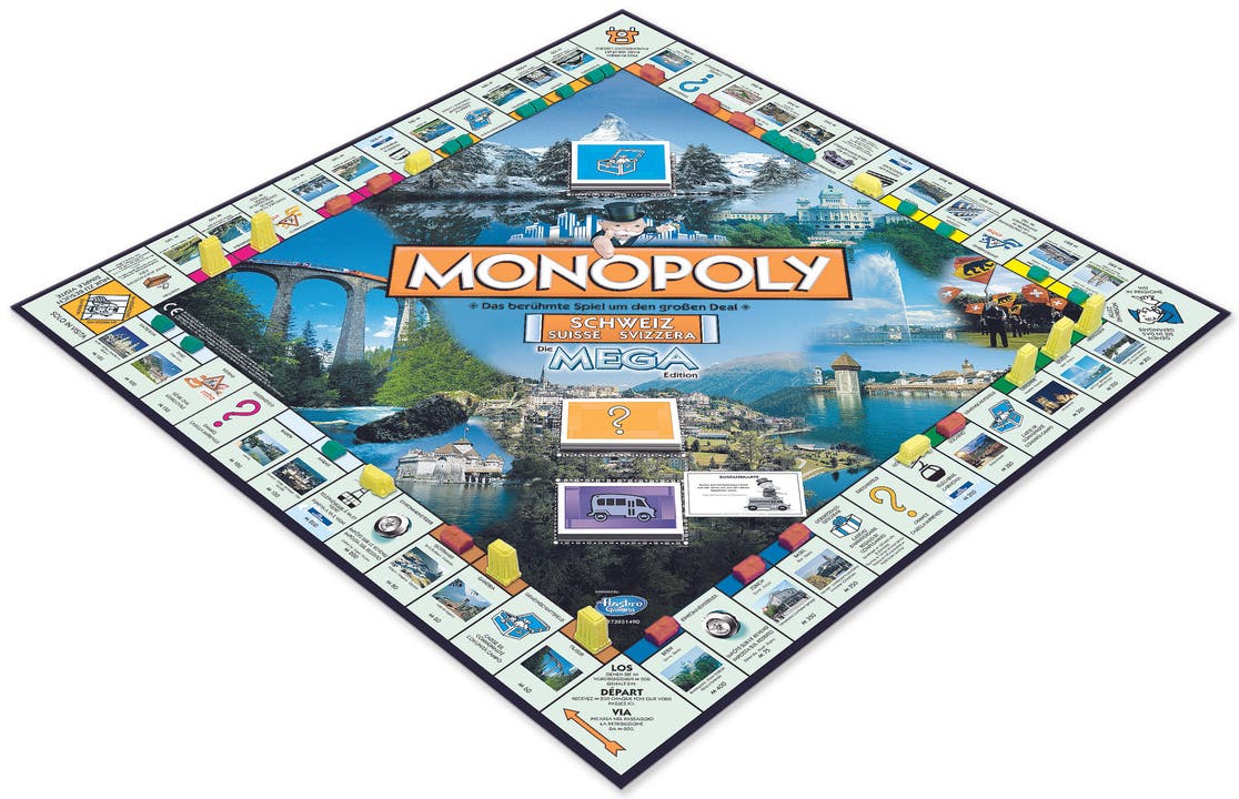 Das Monopoly-Spiel in der limitierten Ausgabe