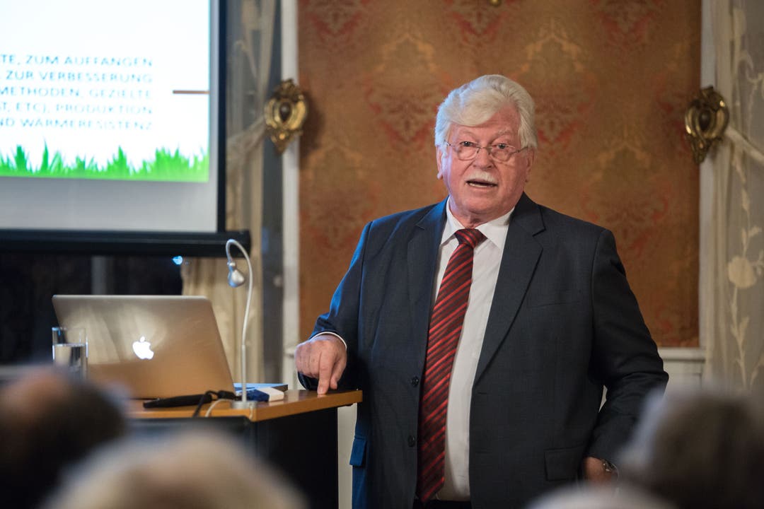Ex-Botschafter Walter Fürst zum Thema Welthunger in Solothurn