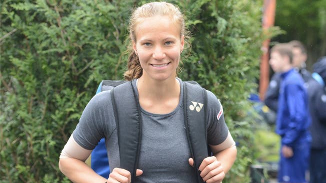 Hat gut lachen: Viktorija Golubic hat sich in das Hauptturnier der French Open gekämpft.