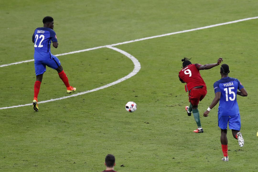 1:0 für Portugal in der Verlängerung: Der fulminante Schuss von Eder