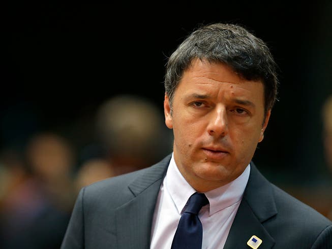 Italiens Ministerpräsident Matteo Renzi. (Archiv)