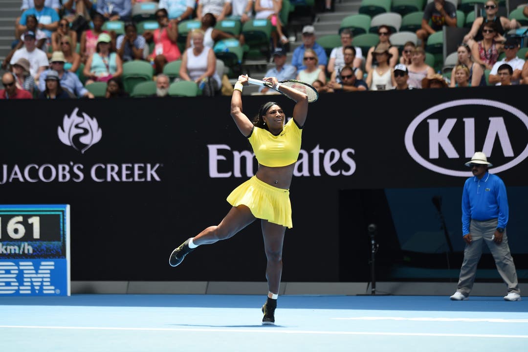 Serena Williams tanzt - das Outfit passt