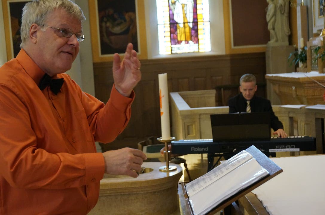 Dirigent Wolfgang Böhler arbeitet seit vier Jahren mit dem Männerchor zusammen und hat ihn als ambitioniert kennengelernt.