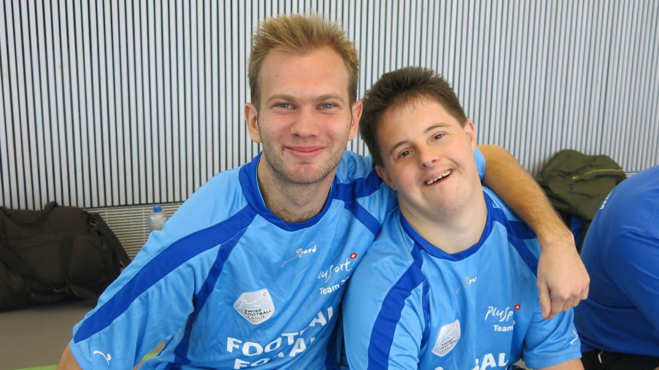 Martin Blazevic (links) und Sven Löffel spielten für die Ponte Kickers.
