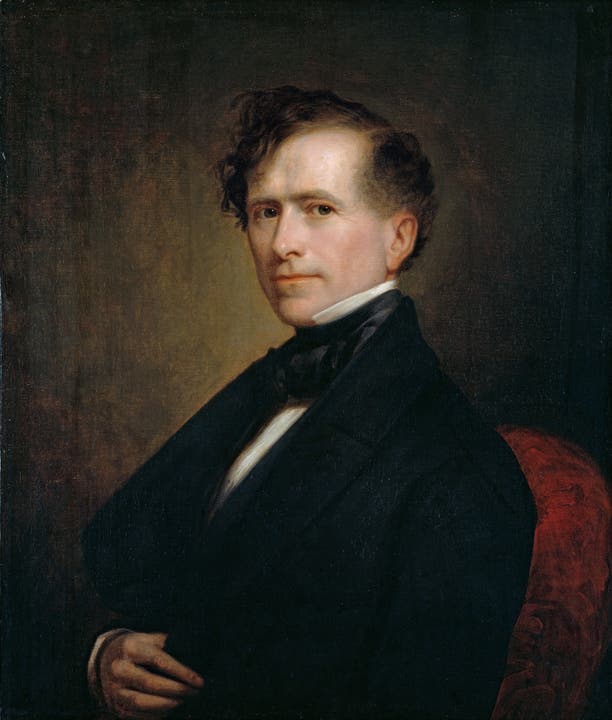 Franklin Pierce (1853-1857) Während seiner Amtszeit kommt es zwischen Gegnern und Anhängern der Sklaverei beinahe zu einem Bürgerkrieg. Pierce' Plan, Kuba zu kaufen oder gewaltsam zu erobern, misslingt. Er wird von den Demokraten nicht mehr nominiert.